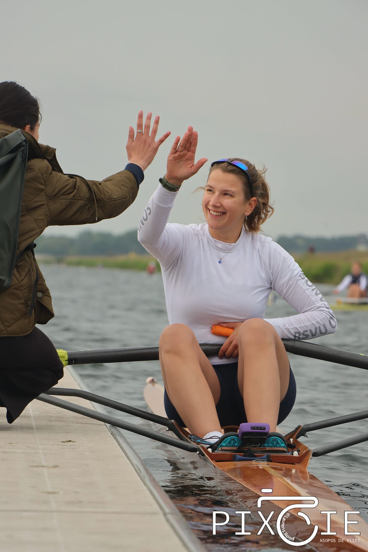 Marianne in Skiff