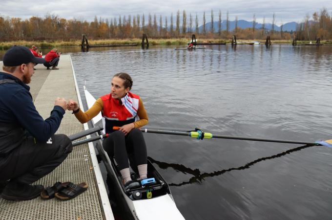 Mary at Tromp Boat Races