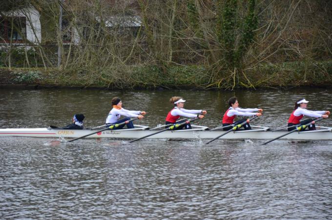 Dubbelvier-met op de Winterwedstrijden