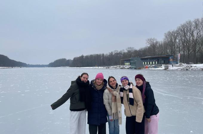 Trainingskamp op de Bosbaan